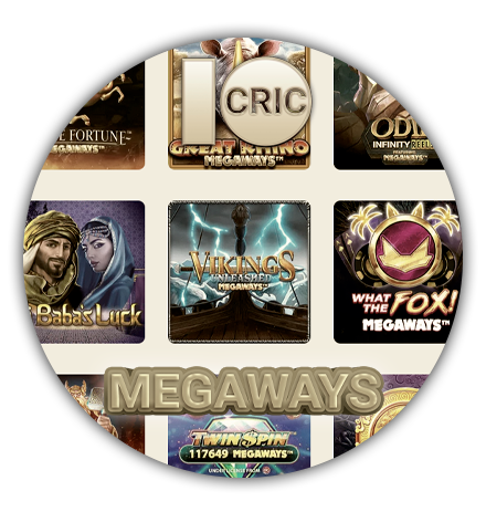 At 10cric you can choose the gambling Megaways
